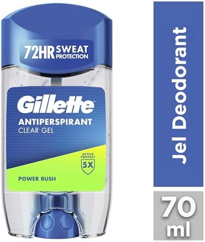 Power Rush Terlemeyi Önleyici Şeffaf Jel Deodorant 70 ml