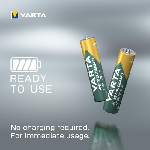 Rech.AAA 1000mAh 2x8 Foil