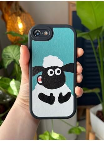 Iphone 7 Plus Ve 8 Plus ile Uyumlu Koyun Tasarım Kılıf