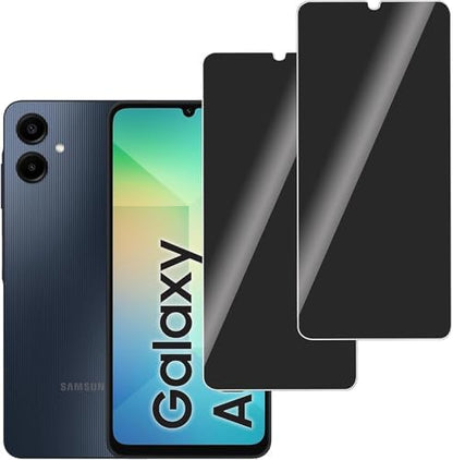 Galaxy A06 Privacy (Hayalet) Ekran Koruyucu – 2 Adet - 9H Temperli Cam, Yan Görünme Engelleyici, Tam Kaplama