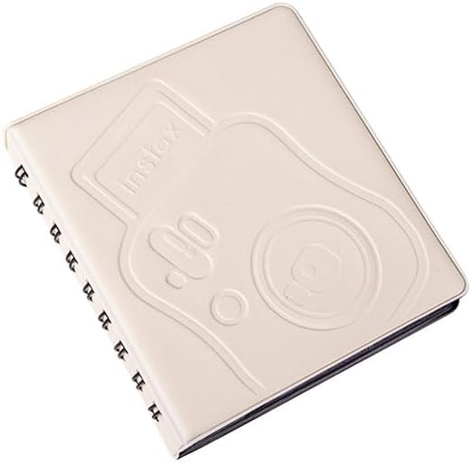 Instax Spiralli Polakart Fotoğraf Albümü, 6x9cm, 68 Fotoğraf Kapasitesi (BEYAZ)