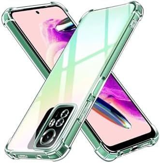 Xiaomi Redmi Note 12S Kapak Kamera Korumalı Airbag Antishock Köşe Korumalı Şeffaf Silikon Kılıf