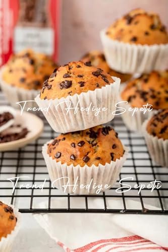 Takribi 100 Adet Orta Boy Beyaz Muffin Kek Kalıbı 40x30 Mm, Cupcake Kağıdı, Brownie Kalıbı