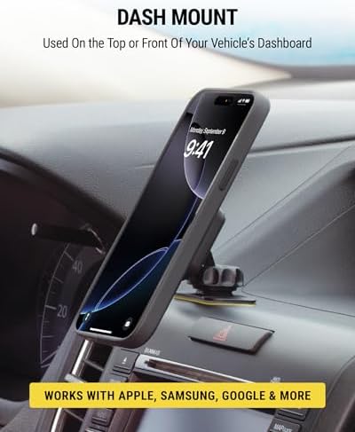 Scosche MAGDMB MagicMount 360 Derece Ayarlanabilir Kafalı Araç için Manyetik Telefon Tutucu