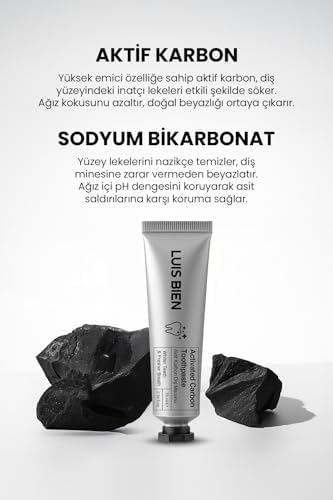 Aktif Karbon Diş Beyazlatma Macunu 75 ml