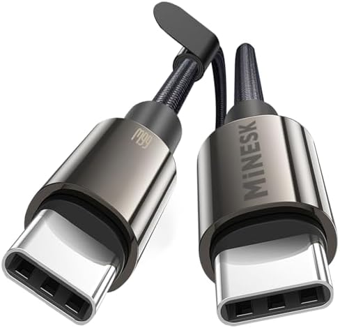Super-C Serisi 66 Watt Gücünde PD Type-C Hızlı Şarj ve Data Kablosu 100 Cm Uzunluk Kopmaz Örgü Materyal ve Çinko Alaşım Metal Uçlar (66 Watt Ekransız)