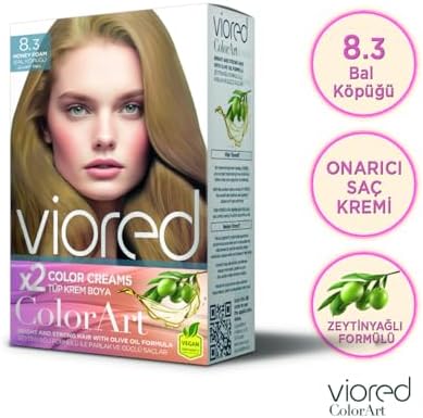 Set Saç Boyası 8.3 Bal Köpüğü
