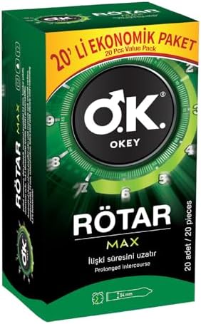 Rötar Max Prezervatif, 20'li