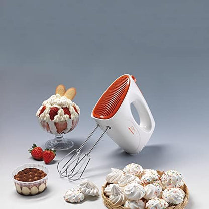 Mixy El Mikseri 1541/00 - Çırpma Teli, 250 Watt, Hamur Yoğurma, 5 kademeli Hız Ayarı, 2 Çırpıcı ve 2 Yoğurma Kancası