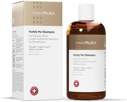 Fortify Me Shampoo, Saç Dökülme Görünümünü Azaltmaya Yardımcı, Procapil ve Capilia Longa İçeren Saç Kökü Güçlendirici Şampuan, 250 ml