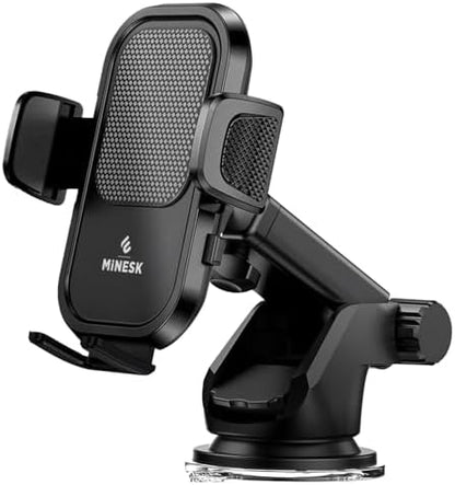Otomatik Klipsli Araba Telefon Tutucu Cam Ve Torpido için Yüksek Kalite Yapışkan, Ayarlanabilir Yükseklik ve Yakınlık Ergonomik Tasarım