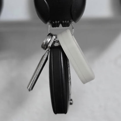 SmartTag2 ile Uyumlu Kılıf Darbelere ve Suya Dayanıklı Smart Tag 2 Plastik Koruyucu - (Siyah)