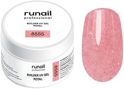 Runail Professional Protez Tırnak Jeli UV Builder Gel Potal Pembe 15Gr. 8555