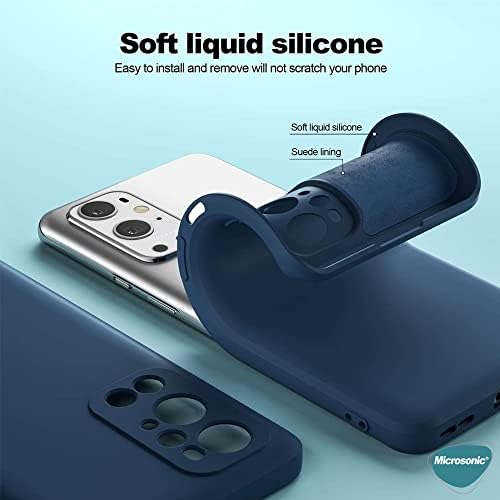 OnePlus 9 Pro için Kılıf Groovy Soft Koyu Yeşil [OnePlus 9 Pro ile Uyumlu Kılıf - Koyu Yeşil]