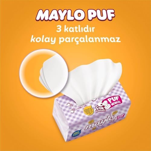 Maylo Puf Mendil 150'li
