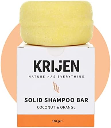 Krijen Hindistan Cevizi & Portakal Kabuğu Katı Şampuan 100 Gr