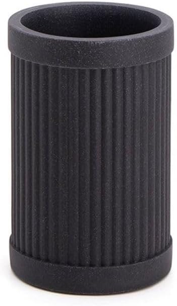 System Reçine Tezgah Üstü Diş Fırçalığı Siyah Siyah Renk 124X80X80 Mm
