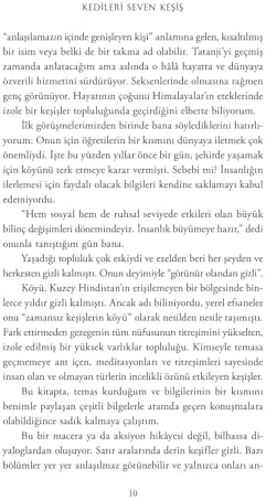 Kedileri Seven Keşiş: Yedi Keşif