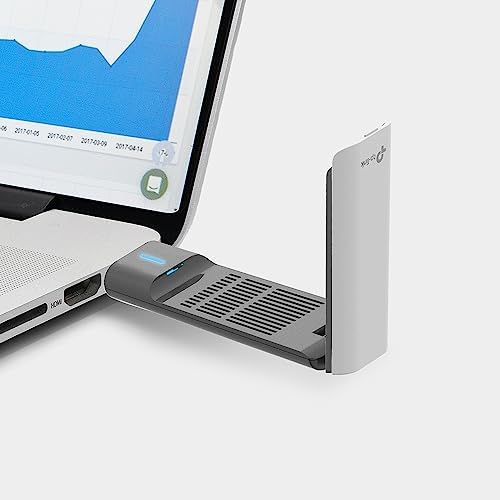 TX20UH, AX1800 Yüksek Kazançlı Kablosuz USB Adaptör, 1,2 metre USB 3.0 kablosu, Beamforming Teknolojisi, MU-MIMO, Düşük Gecikmeli Oyun Deneyimi, WPA3, Kolay Kurulum