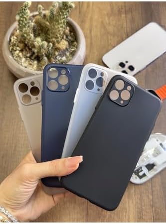 Süper İnce Mat Ultra Thin Silikon Kılıf Şeffaf iPhone 7 Plus ile uyumlu