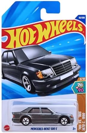 Mercedes-Benz 500 E - 70's vs 90's 3/10 - JBB60 - Ana Seri 52/250 - Mattel 2025 - Mercedes Modeli