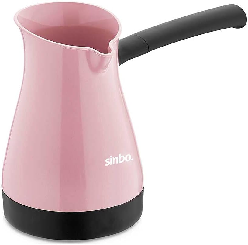Elektrikli Cezve SCM2954, 5 Fincan Kapasite, 400 ml Hazne, 1000 W, Plastik, Pembe