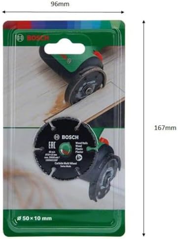 Professional Accessories Kesme Diski Karbür Multi Wheel (Çoklu Malzeme için, Ø 50 mm, Aksesuar EasyCut&Grind)