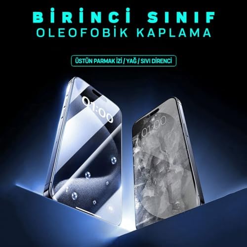 X-Gorilla iPhone 12/12 Pro Hayalet Ekran Koruyucu | Gizlilik Filtreli & 9H Kırılmaz | Tam Kaplama Tozsuz Uygulama