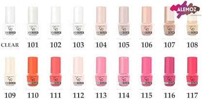 Ice Nail Lacquer No: 166 - Parlak Bitişli Mini Oje 6 ml
