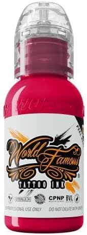 Melek Bright Pink - World Famous Ink Dövme Boyası - 1oz/30ml