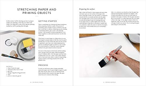 The Organic Painter: Learn to paint with tea, coffee, embroidery, flame, and more; Explore Unusual Materials and Playful Techniques to Expand your Creative Practice (Kapak Resmi değişebilir)