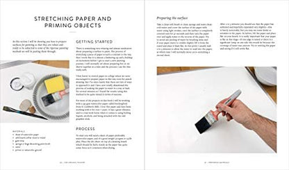 The Organic Painter: Learn to paint with tea, coffee, embroidery, flame, and more; Explore Unusual Materials and Playful Techniques to Expand your Creative Practice (Kapak Resmi değişebilir)