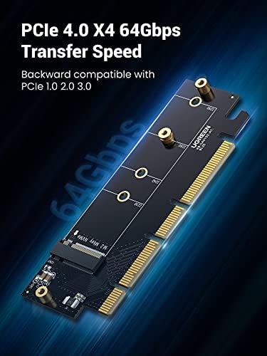 PCIe 4.0 x4 x8 x16 Uyumlu 64Gbps NVMe M.2 SSD Dönüştürücü Adaptör
