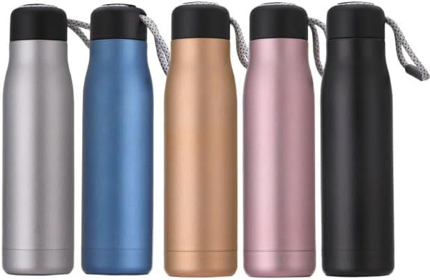 Çelik İçli Termos 550 Ml Mavi Skm015