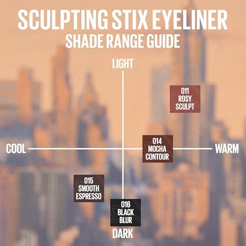 New York Sculpting Stix Çift Uçlu Göz Kalemi - 014 Mocha Contour