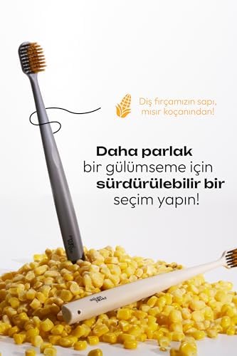 Diş Fırçası Spiral - Gri