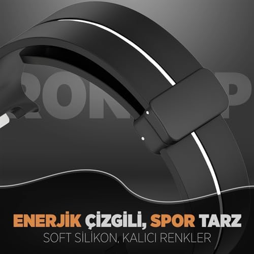 ile Uyumlu Flex Loop Kordon Galaxy Watch 8 44mm/40mm/Classic 46mm için Premium Yumuşaklıkta Galaxy Watch 8 Kordonu Manyetik Tokalı Silikon Watch 8 Classic Kordon