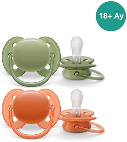 Ultra Soft Emzik 18+ Ay, 2'li Unisex, SCF093/01
