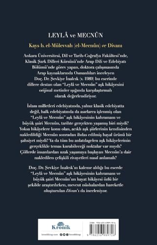 Leyla ve Mecnun: Kays b. el-Mülevvah (el-Mecnun) ve Divanı