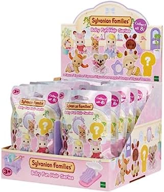 EPOCH Sylvanian Families Bebek Minifigür Eğlenceli Saçlar Serisi, Çok Renkli, Plastik