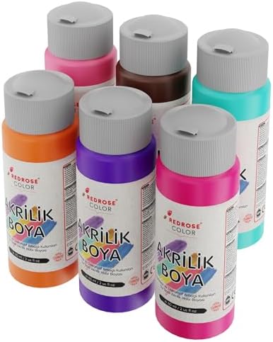 Tamamlayıcı Renkler Akrilik Boya 6'lı Set 6x60ml