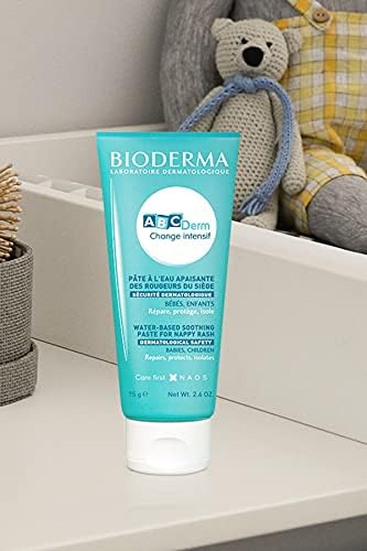 ABCDerm Change Intensive Bebek için Su Bazlı Pişik Önleyici Bakım Kremi Hassas Alerjik&Kuru Cilt 75g