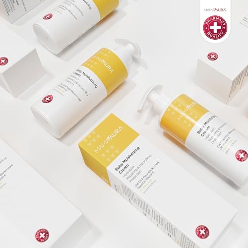 Baby Moisturizing Cream, Yenidoğan ve Hassas Ciltler İçin Nemlendirici ve Bariyer Destekleyici Bebek Kremi, 200 ml