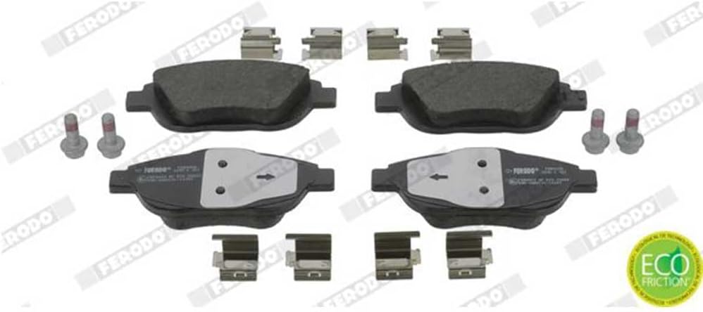 Citroen C4 Cactus ile uyumlu Ön Fren Balatası 2014-2020 Ferodo Takım FDB4288