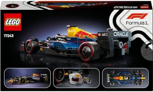 Oracle Red Bull RB20 F1 Yarış Arabası 77243 – Yetişkinler için Koleksiyonluk Sürücü Minifigürü ve Orijinal Detaylar İçeren Koleksiyonluk Model Yapım Seti (251 Parça)