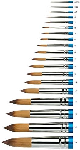 Winsor & Newton Cotman Seri 111 Kısa Saplı Sentetik Yuvarlak Fırça, N: 8