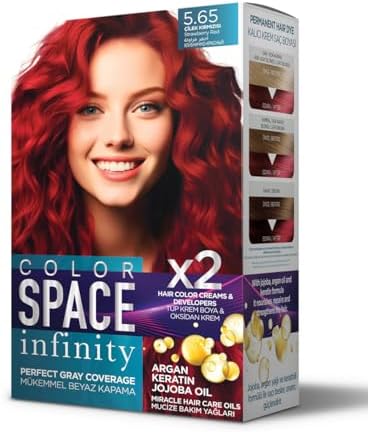 Space Infınıty Set Saç Boyası 5.65 Strawberry Red