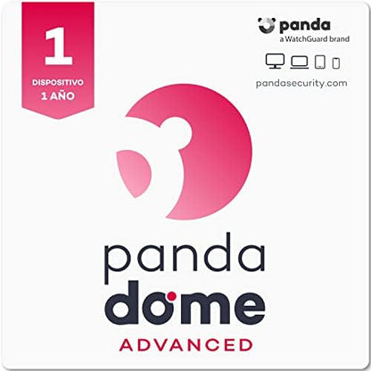 Panda Security Dome Advanced 2022 – Virüs koruma yazılımı | 1 cihaz | 1 yıl | VPN | fidye yazılımlarına karşı koruma | çocuk emniyeti | güvenli sörf ve çevrimiçi bankacılık | coğrafi konum ve hırsızlığa karşı
