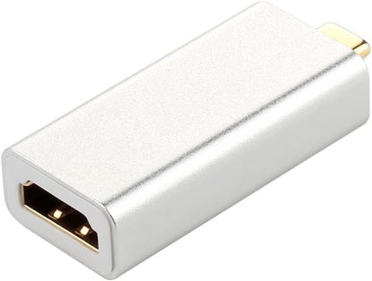 USB-C HDMI Dönüştürücü | 4K 60Hz Görüntü Aktarımı | MacBook Pro Air, iPad Pro Uyumlu Type-C HDMI Adaptör Gümüş