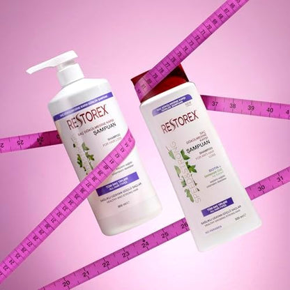 Restorex Saç Dökülmesine Karşı Şampuan 900 ml - Sağlıklı Uzama Etkili